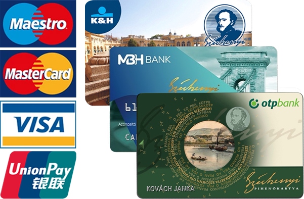 Akzeptanz von Bankkarten und SZÉP-Karten